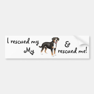 Adesivo Para Carro Socorro Entlebucher Mountain Dog