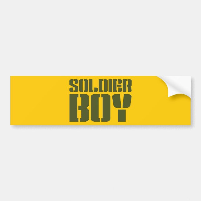 ADESIVO PARA CARRO SOLDIER BOY (Frente)