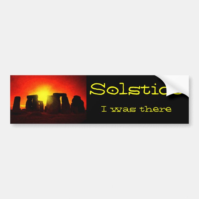 Adesivo Para Carro Solstício (Frente)