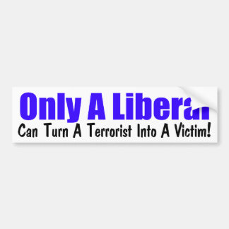 Adesivo Para Carro Somente um liberal