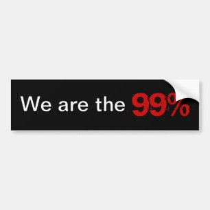 Adesivo Para Carro Somos os 99%