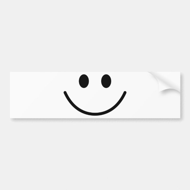 Adesivo Para Carro sorriso grande (Frente)