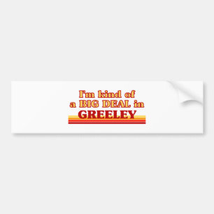 Adesivo Para Carro Sou um tipo de grande acordo em Greeley