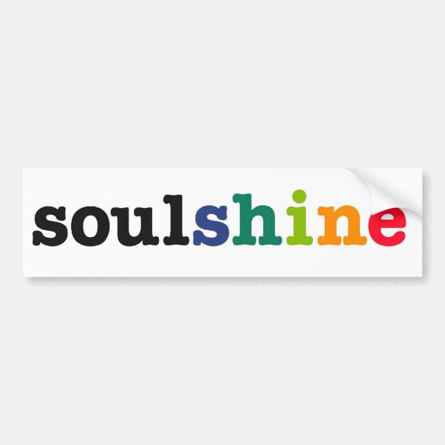 Adesivo Para Carro soulshine (Frente)
