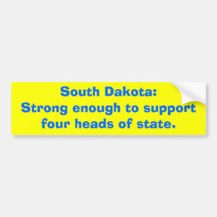 Adesivo Para Carro South Dakota: Forte bastante ao supportfour