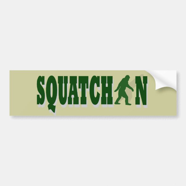 Adesivo Para Carro Squatchin (Frente)