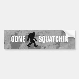 Adesivo Para Carro Squatchin ido