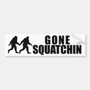 Adesivo Para Carro Squatchin ido