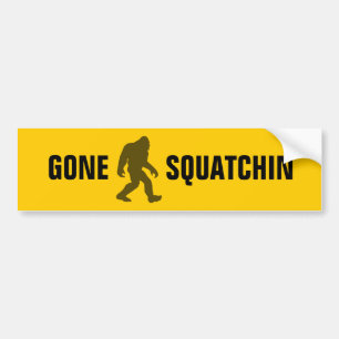 Adesivo Para Carro Squatchin ido