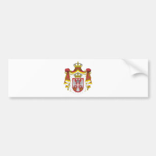Adesivo Para Carro Srbija Grb - Veliki/brasão sérvio - grande
