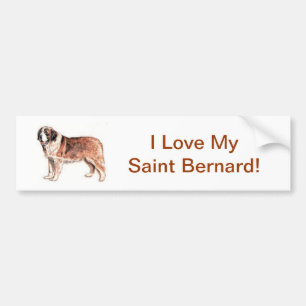 Adesivo Para Carro St Bernard