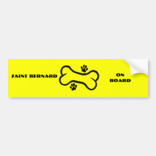 Adesivo Para Carro St Bernard