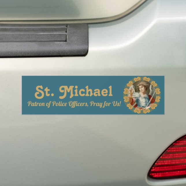 Adesivo Para Carro St. Michael the Archangel (M 010) (No carro)