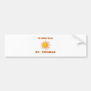Adesivo Para Carro St Thomas