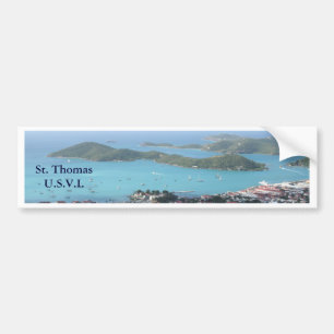 Adesivo Para Carro St Thomas U.S.V.I.