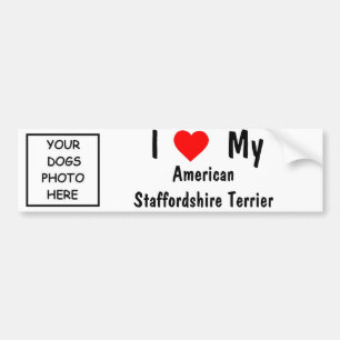 Adesivo Para Carro Staffordshire Terrier americano