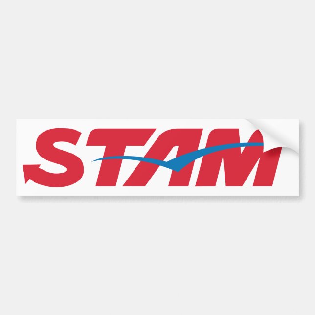 Adesivo Para Carro Stam (Frente)