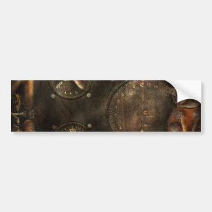 Adesivo Para Carro Steampunk - verifique sua pressão