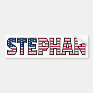 Adesivo Para Carro Stephan Name Vorname USA Aufkleber Sticker Auto