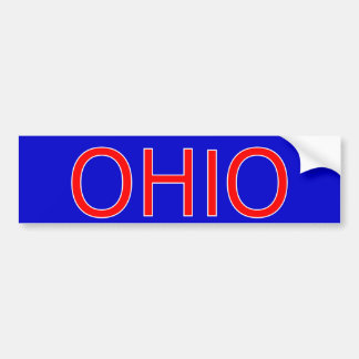 Adesivo Para Carro Sticker Bumper de Ohio