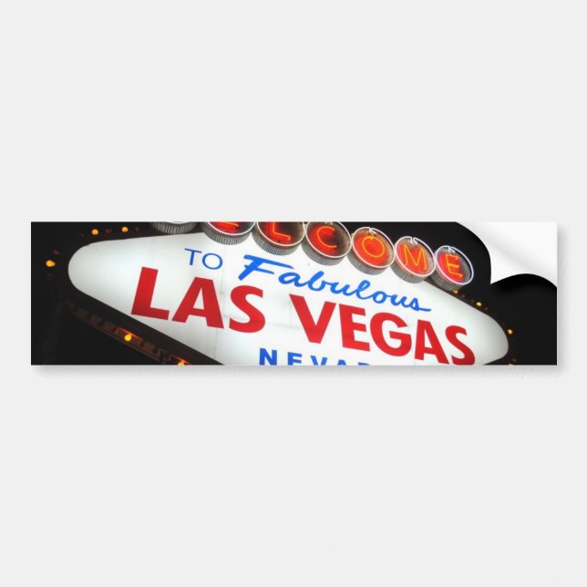 Adesivo Para Carro Sticker Bumper Vegas (Frente)