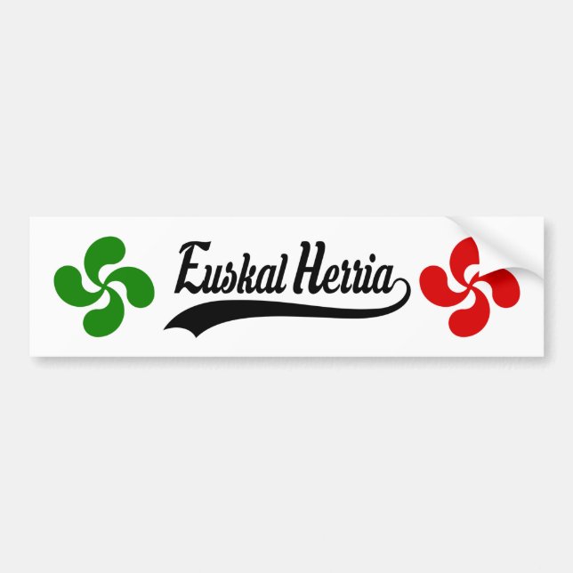 Adesivo Para Carro Sticker Pays Basque (Frente)