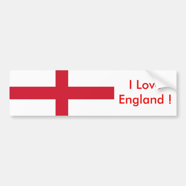 Adesivo Para Carro Sticker with Flag of England (Frente)