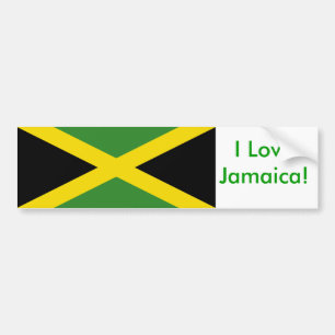 Adesivo Para Carro Sticker with Flag of Jamaica
