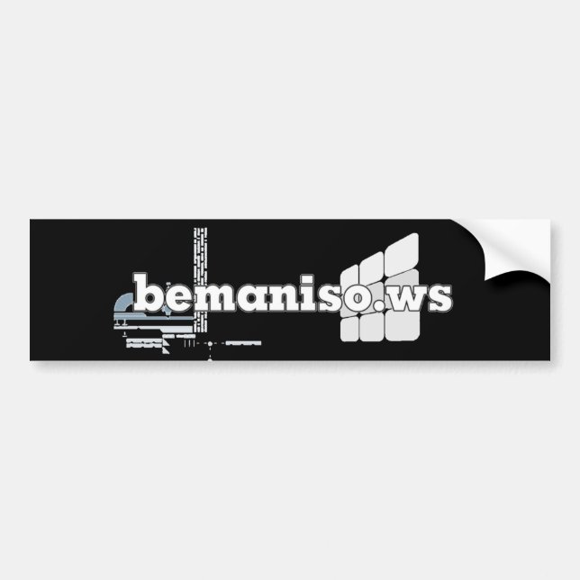 Adesivo Para Carro stickit do #bemaniso (Frente)