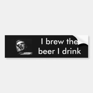 Adesivo Para Carro StrangeloveRipper1, eu fabrico cerveja a cerveja