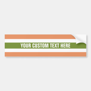 Adesivo Para Carro Stripes Pattere para-choques personalizado