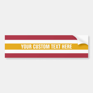 Adesivo Para Carro Stripes Pattere para-choques personalizado