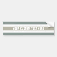 Stripes Pattere para-choques personalizado