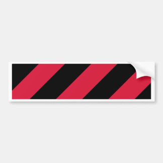Adesivo Para Carro Stripes Vermelhas e Pretas