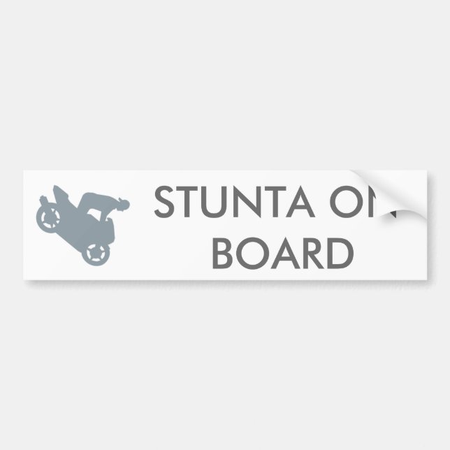 ADESIVO PARA CARRO STUNTA A BORDO (Frente)