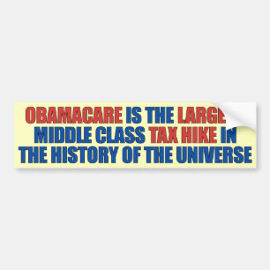 Adesivo Para Carro Subida de impostos de Obamacare