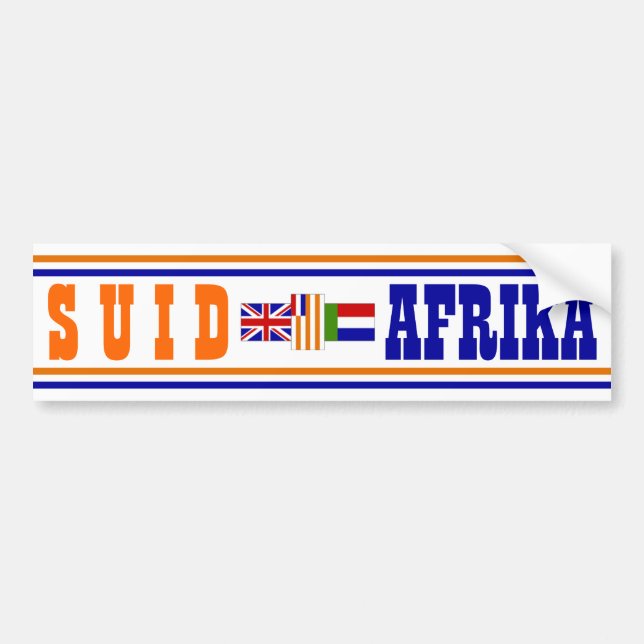 Adesivo Para Carro Suid-Afrika (Frente)