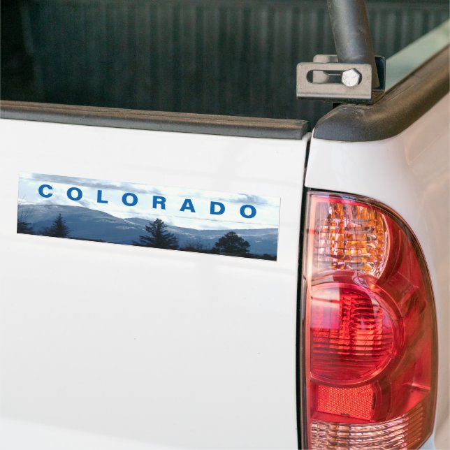 Adesivo Para Carro Sunny Colorado View Bumper Sticker (No caminhão)