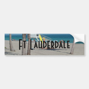 Adesivo Para Carro Suporte do Lifeguard do Ft Lauderdale Florida