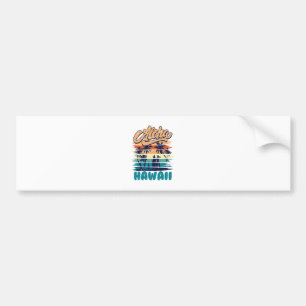 Adesivo Para Carro Surf - Aloha Havaí