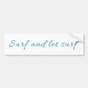 Adesivo Para Carro Surf e deixar Surf