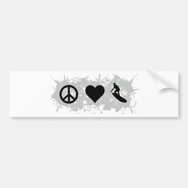 Adesivo Para Carro Surfando 1 (Frente)