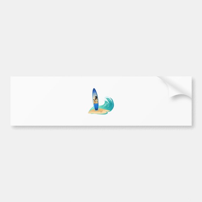 Adesivo Para Carro Surfe (Frente)