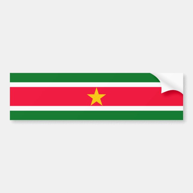 Adesivo Para Carro Suriname (Frente)