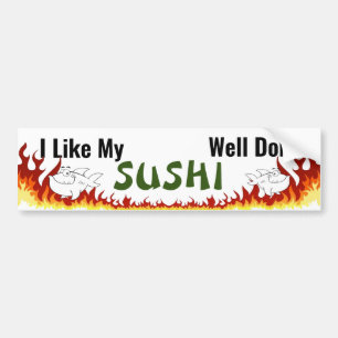 Adesivo Para Carro Sushi Bem Feito