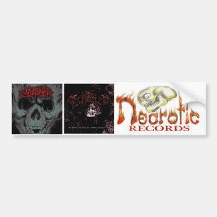 Adesivo Para Carro syickers x3 necrotic