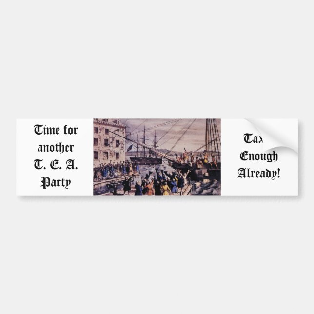 Adesivo Para Carro T.E.A. Autocolante no vidro traseiro (Frente)