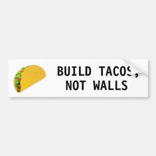 Adesivo Para Carro Tacos da construção, não paredes
