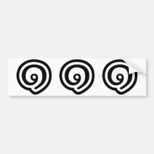 Adesivo Para Carro Tailândia Número 1 / Um / ๑ (Nueng) Idioma Tailand
