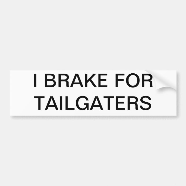 Adesivo Para Carro Tailgaters (Frente)